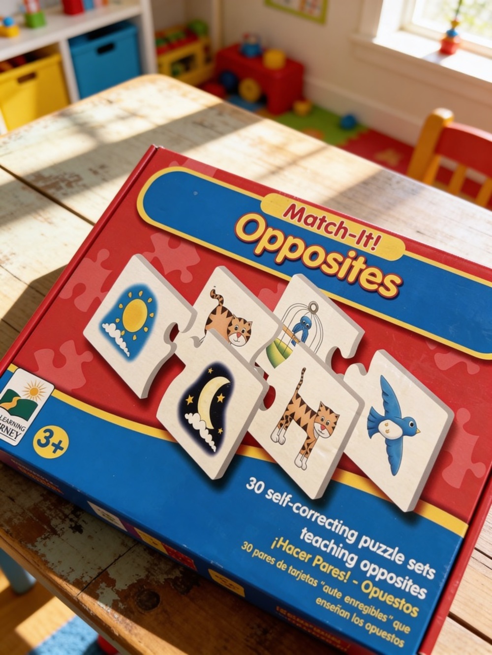 The Learning Journey Match It! Opposites Ages 3+